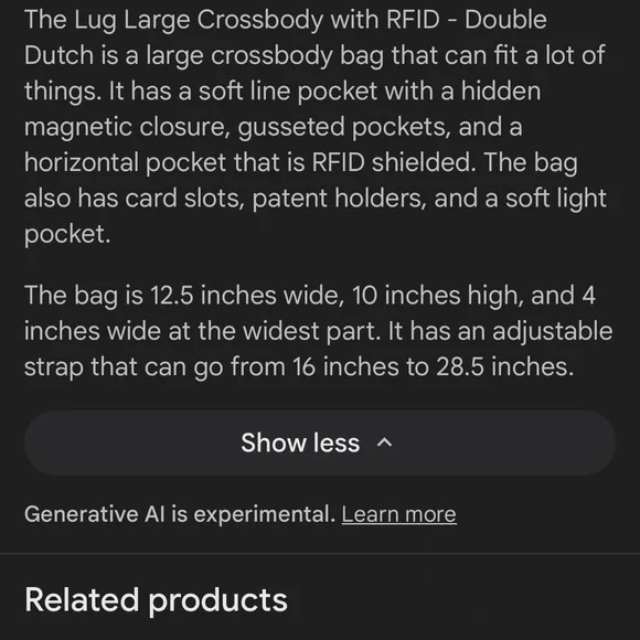 Lug Double Dutch grey bag - Picture 16 of 16